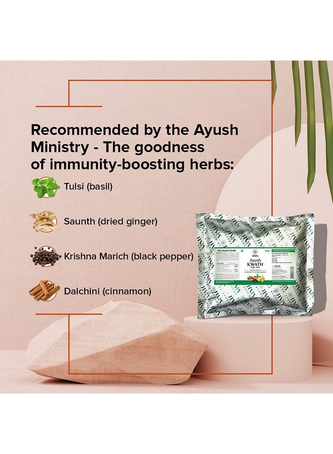 Jiva Ayurveda Ayush Kwath Powder Ayurvedic Immunity Booster - 150gm (Pack of 1) - Image 4