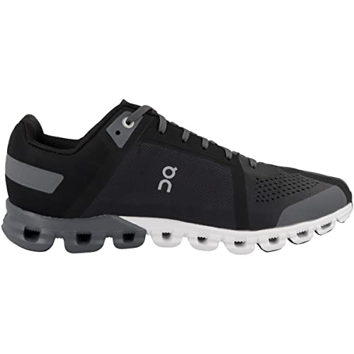 On Cloudflow Men's Running Shoes, Black/Asphalt, 29.5 cm - Image 3