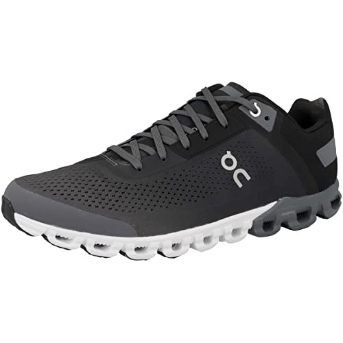 On Cloudflow Men's Running Shoes, Black/Asphalt, 29.5 cm - Image 4