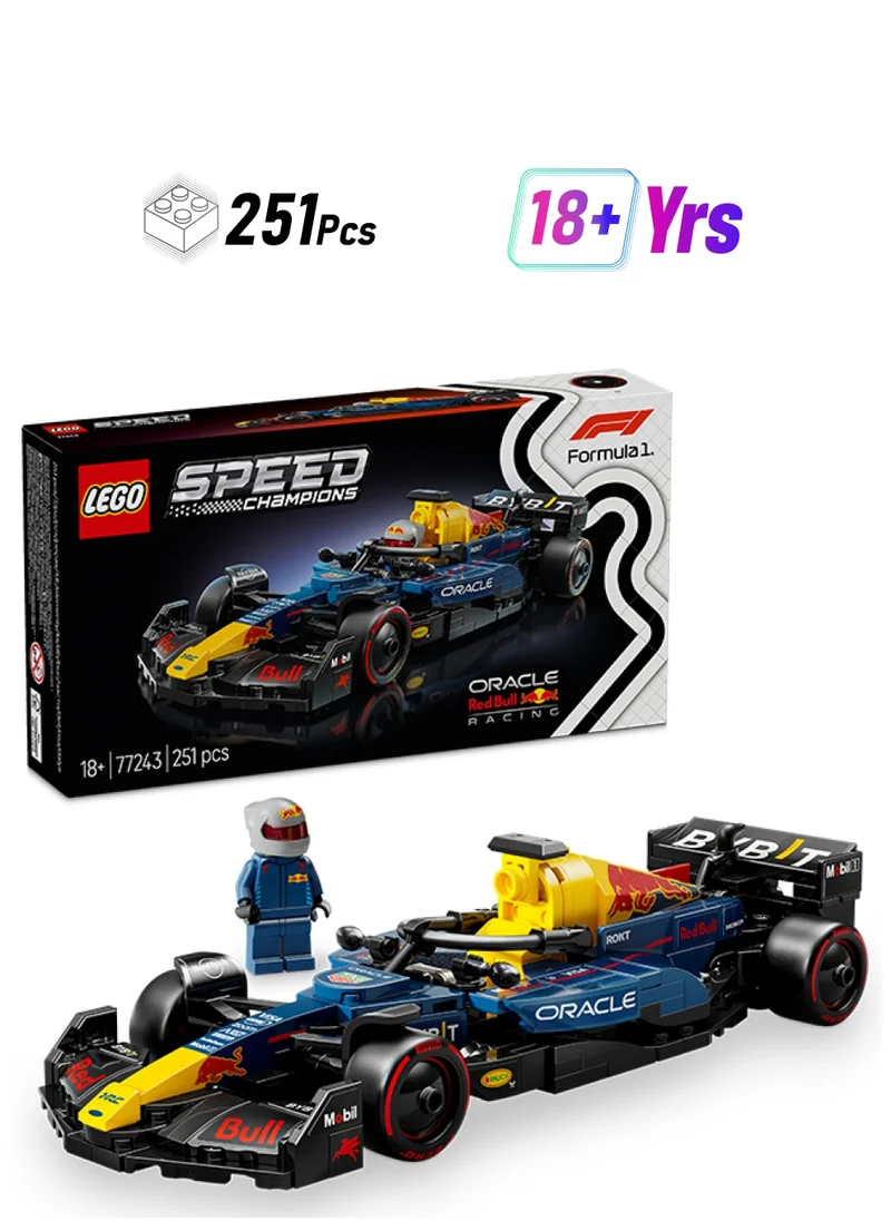 LEGO Speed Champions Oracle Red Bull Racing RB20 F1® Race Car Vehicle Set 77243 (251) Pieces