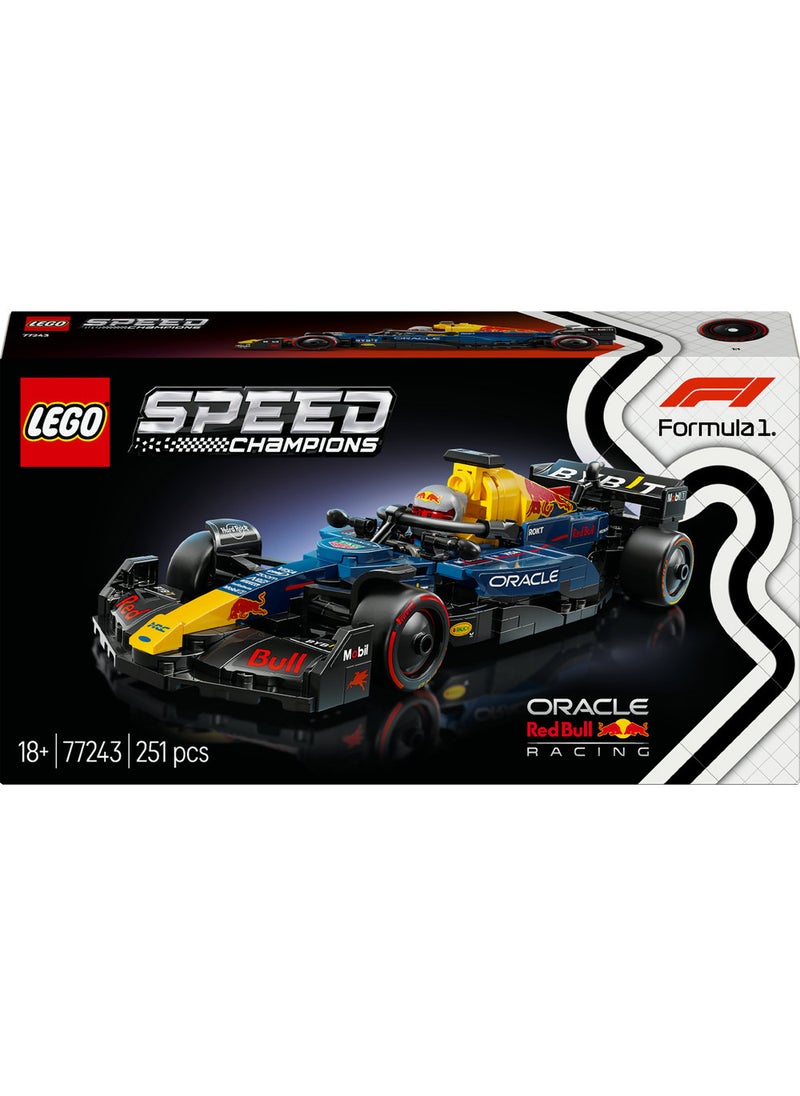 LEGO Speed Champions Oracle Red Bull Racing RB20 F1® Race Car Vehicle Set 77243 (251) Pieces  - Image 2