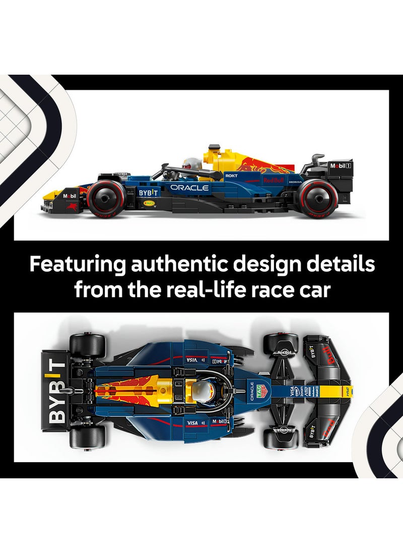 LEGO Speed Champions Oracle Red Bull Racing RB20 F1® Race Car Vehicle Set 77243 (251) Pieces  - Image 5