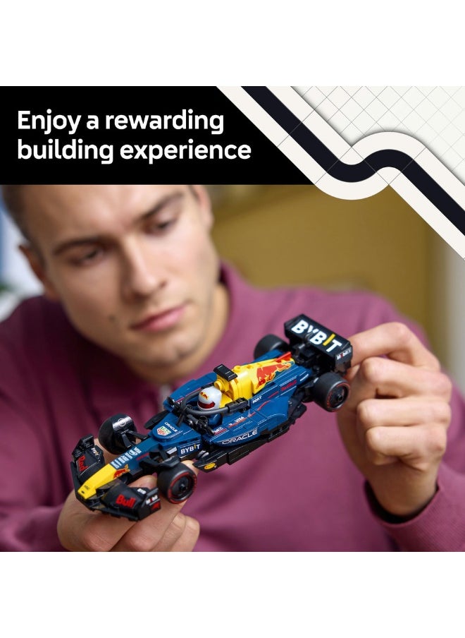 LEGO Speed Champions Oracle Red Bull Racing RB20 F1® Race Car Vehicle Set 77243 (251) Pieces  - Image 4
