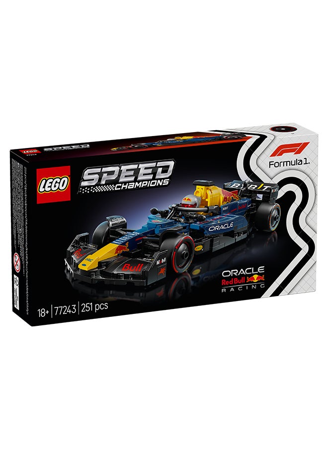 LEGO - Speed Champions Oracle Red Bull Racing RB20 F1 Race Car Model with a Collectible Formula 1 Driver Minifigure - Display Set for Adult Motorsport & Racing Fans 77243 (251 pieces) - Image 1