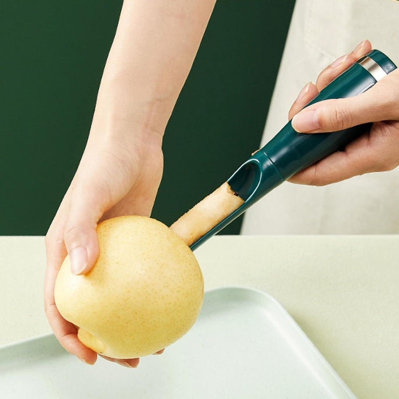 Stainless Steel Fruit & Vegetable Corer Tool Apple Core Remover Zucchini Eggplant Pepper Seed Remover Plus Potato Masher Multi-Use Kitchen Gadget (Two packs) - Image 5