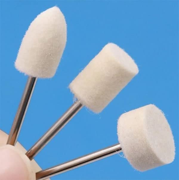yadav 12Pcs Nail Head Polishing Mill Cutter Nail Files Drill Bits Electric Manicure - Image 5