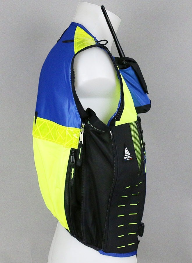 DIMATEX FURY Blue Vest  - Image 4
