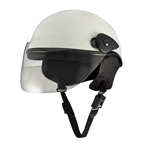 Sage Square Ladies Multi-Purpose Helmet (White Glossy) (Non-Motorized) - Image 3