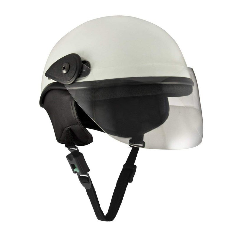 Sage Square Ladies Multi-Purpose Helmet (White Glossy) (Non-Motorized) - Image 5
