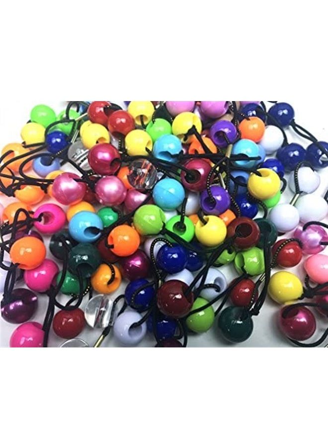 crispy collection Hair Accessories for Girls Assorted Elastic Ponytail Holders Hair Tie (36 Pieces) - Image 2