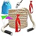 Niantime 35Ft Tug of War Rope Field Day Family Reunion Natural Cotton Tug of War Rope for Adults Summer Campe Yard Games Outdoor Camping Picnic Games Team Building - Image 3