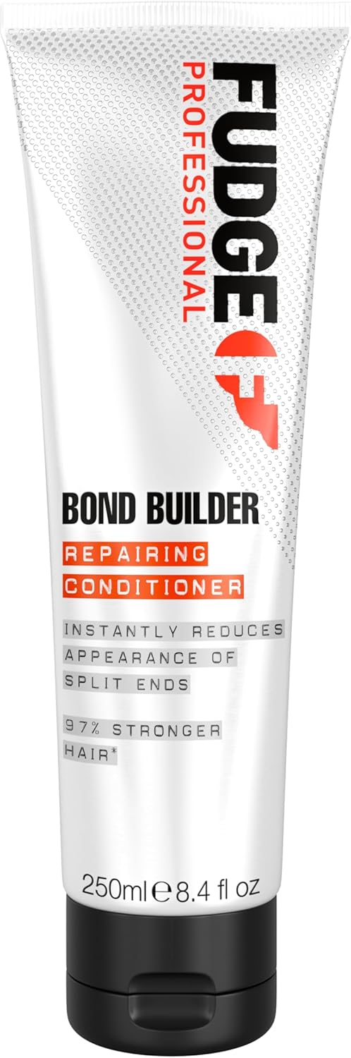 Fudge Professional Bond Builder Repairing Conditioner Strengthening PlexPro Technology Sulphate Free and Vegan 250ml