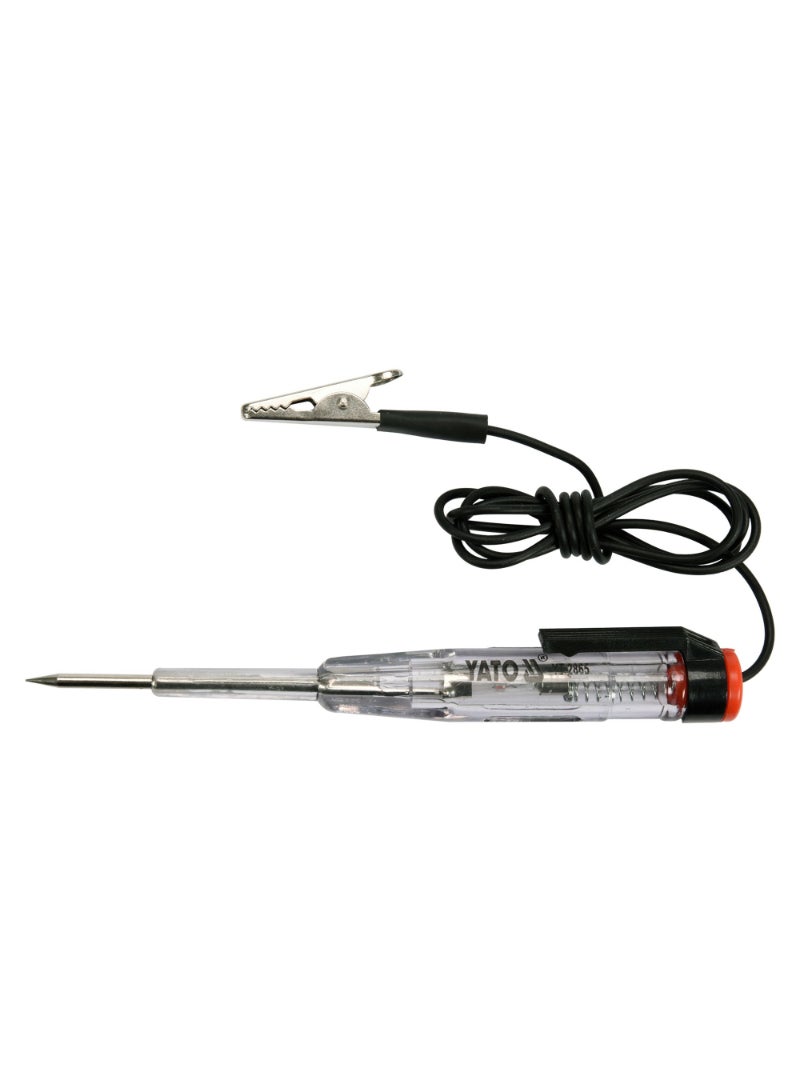 YATO Automotive Circuit Tester 12-240VDC Sliding Card w/2 Starples YT-2865