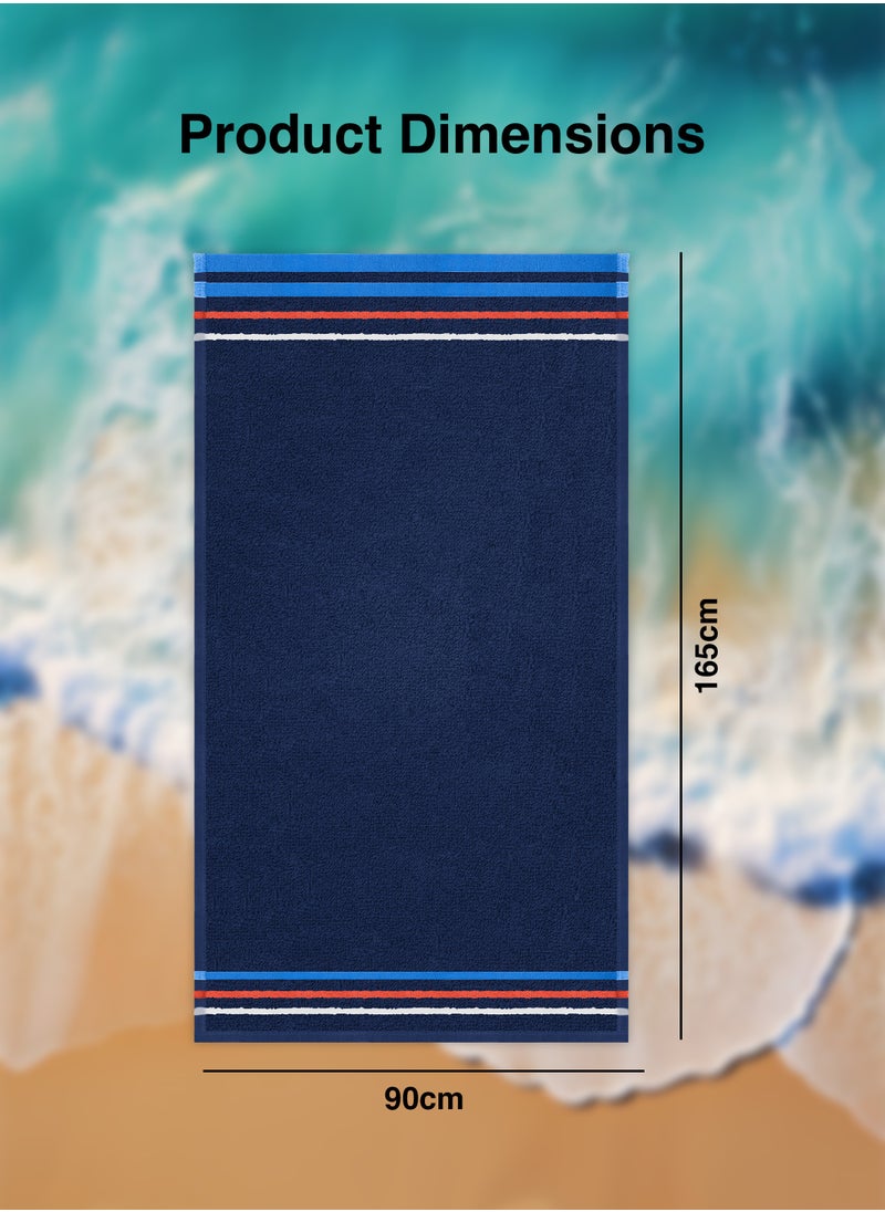 Elegant Linen Store Bath Towel 450 GSM 100% Cotton Terry 90x165 cm -Soft Feel Super Absorbent Quick Dry  - Image 2