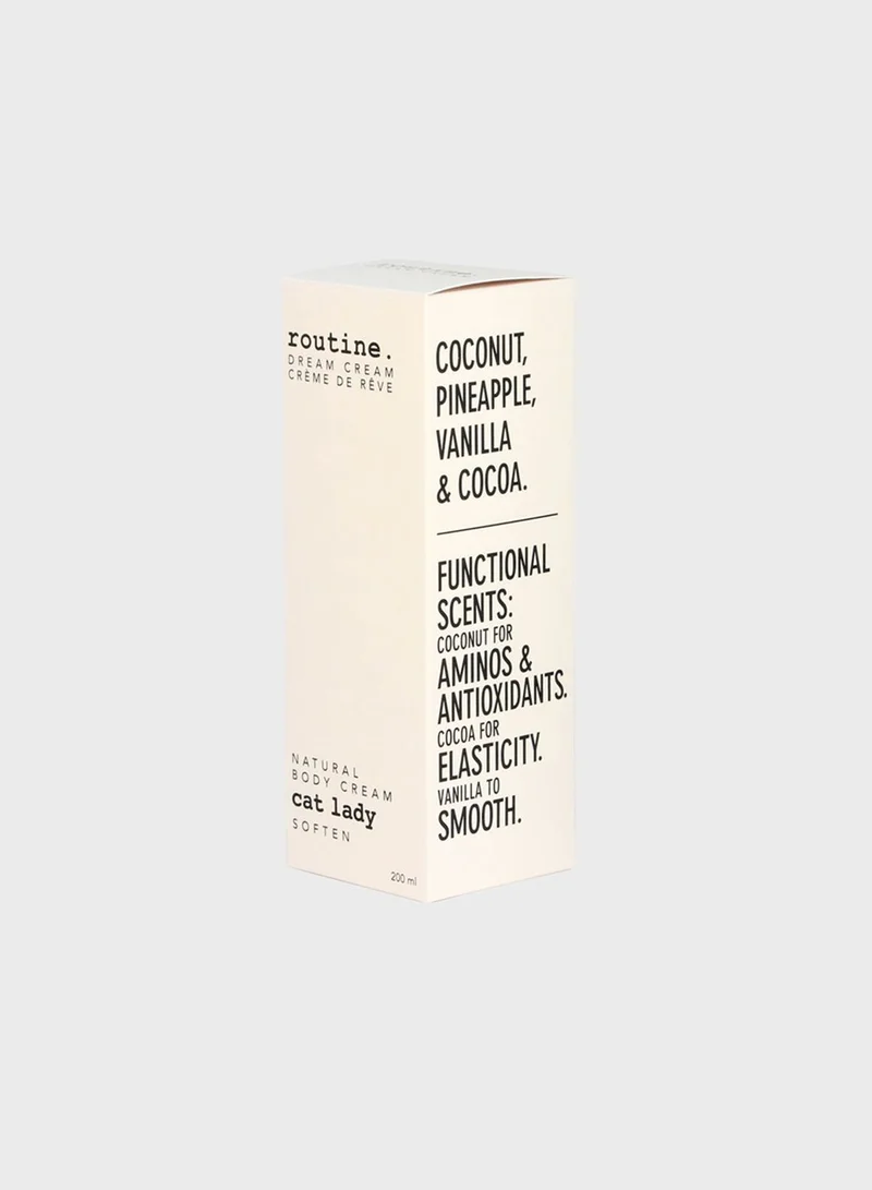 routine Cat Lady Softening Dream Cream 200Ml