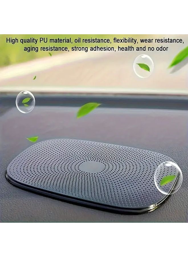 Black Silicone Car Non Slip Mat Magic Anti Sticky Pad for Dashboard Phone Holder - Image 4