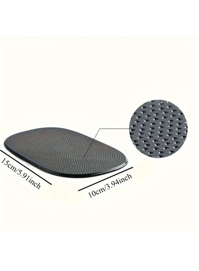Black Silicone Car Non Slip Mat Magic Anti Sticky Pad for Dashboard Phone Holder - Image 2
