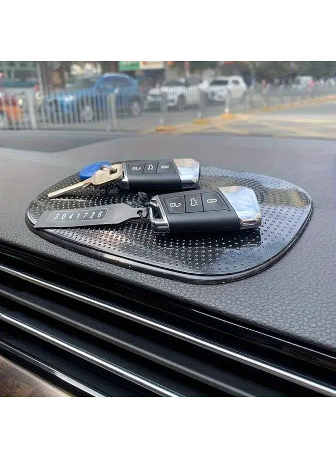 Black Silicone Car Non Slip Mat Magic Anti Sticky Pad for Dashboard Phone Holder - Image 3