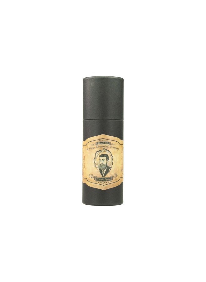 THE VINTAGE GROOMING CO. - Classic Spice Beard Oil (1oz) All-Natural - Image 1