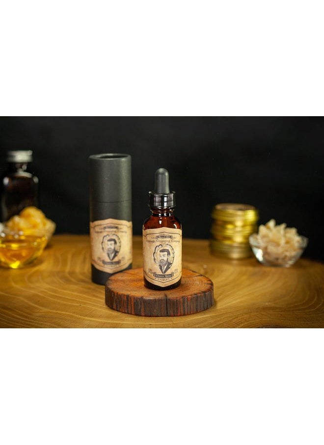 THE VINTAGE GROOMING CO. - Classic Spice Beard Oil (1oz) All-Natural - Image 1