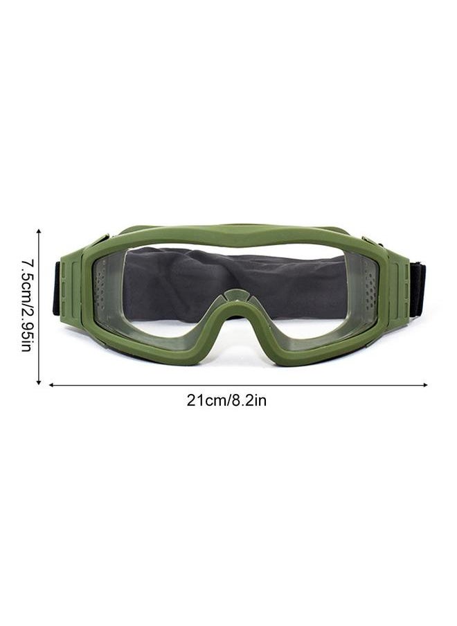 Outdoor Sports Goggles with 3 Interchangeable Lens Offroad Goggles Night Vision Impact Resistance Safety Goggles for Riding Cycling