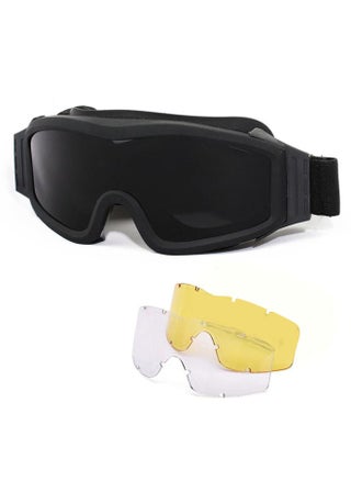 Outdoor Sports Goggles with 3 Interchangeable Lens Offroad Goggles Night Vision Impact Resistance Safety Goggles for Riding Cycling - pzsku/ZA202CDB823734A768551Z/45/_/1734084191/48816c64-be59-4067-b361-67a122b12983