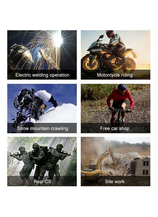 Outdoor Sports Goggles with 3 Interchangeable Lens Offroad Goggles Night Vision Impact Resistance Safety Goggles for Riding Cycling