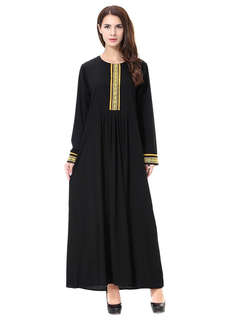 Loquat Muslim Lady wool peach Dress - Image 1