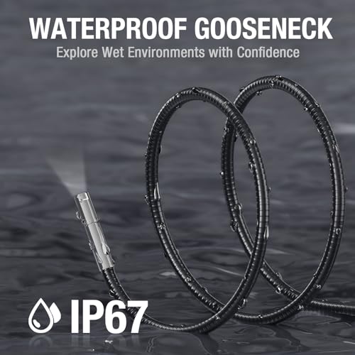 Teslong Endoscope Replacement Cable with Light, Single Lens Inspection Camera 5.5mm/0.21inch Waterproof Probe Compatible with NTS500, NTS300(3.3FT) - Image 4
