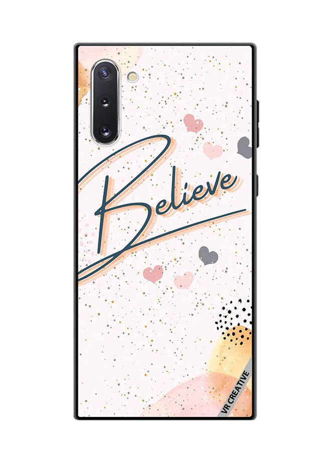 VR CREATIVE Protective Case Cover For Samsung Galaxy Note10 5G Believe Design Multicolour - Image 1