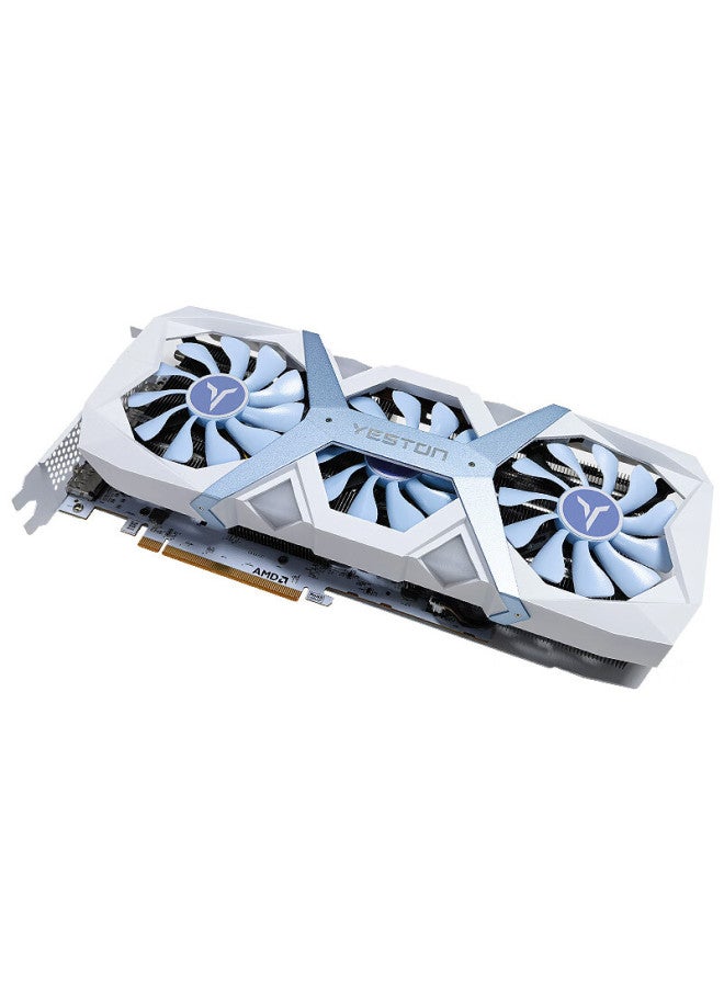 Yeston Amd Radeon Rx 7650 Gre 8g D6 Gaming Master Oc Overclocking Edition Gaming Live Video Editing Graphics Card - Image 1
