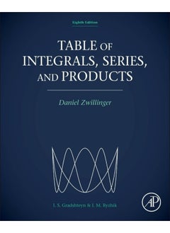 Table of Integrals, Series, and Products 