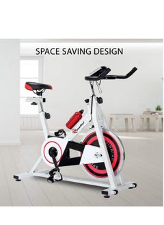 PowerMax Fitness Powermax Fitness BS-140 Home Use Group Bike/Spin Bike(White)  - Image 4