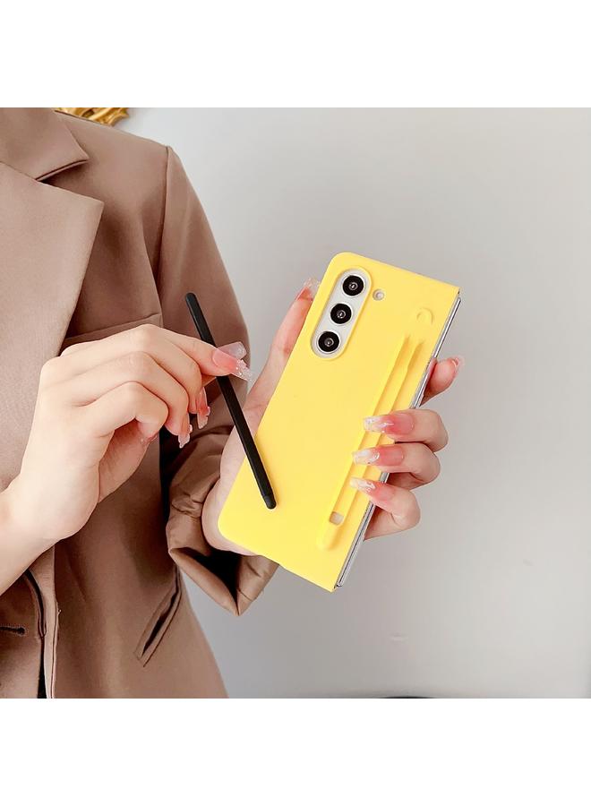 اس-توب جراب لهاتف Samsung Galaxy Fold5، جراب هاتف كمبيوتر مدمج مع قلم - Image 4