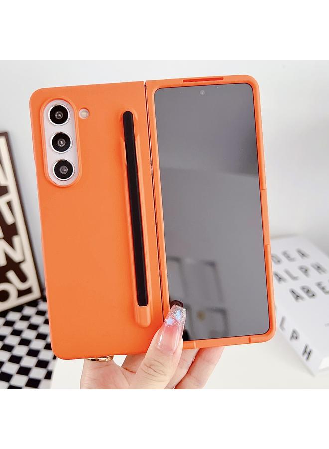 اس-توب جراب لهاتف Samsung Galaxy Fold5، جراب هاتف كمبيوتر مدمج مع قلم - Image 2