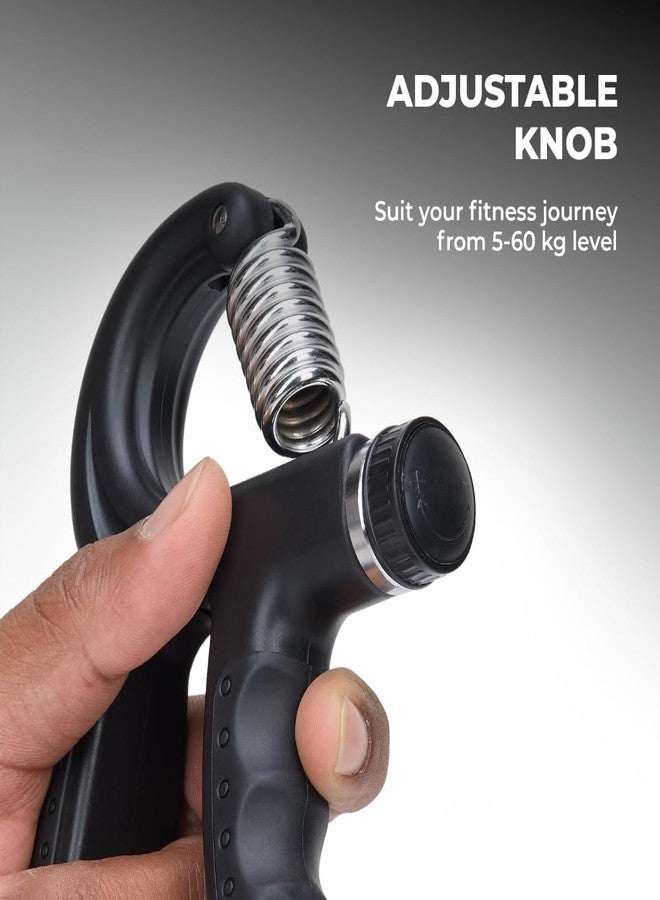 BHADIYADI Adjustable Hand Grip Strengthener with Counter - Hand Gripper for Men & Women - Forearm, Finger & Wrist Workout Tool for Gym & Home Exercise - Image 4