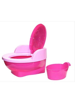 Nabhya Toilet Training Potty Seat With Upper Closing Lid And Removable Bowl For Baby (Random Colour Multicolour)  - Image 1