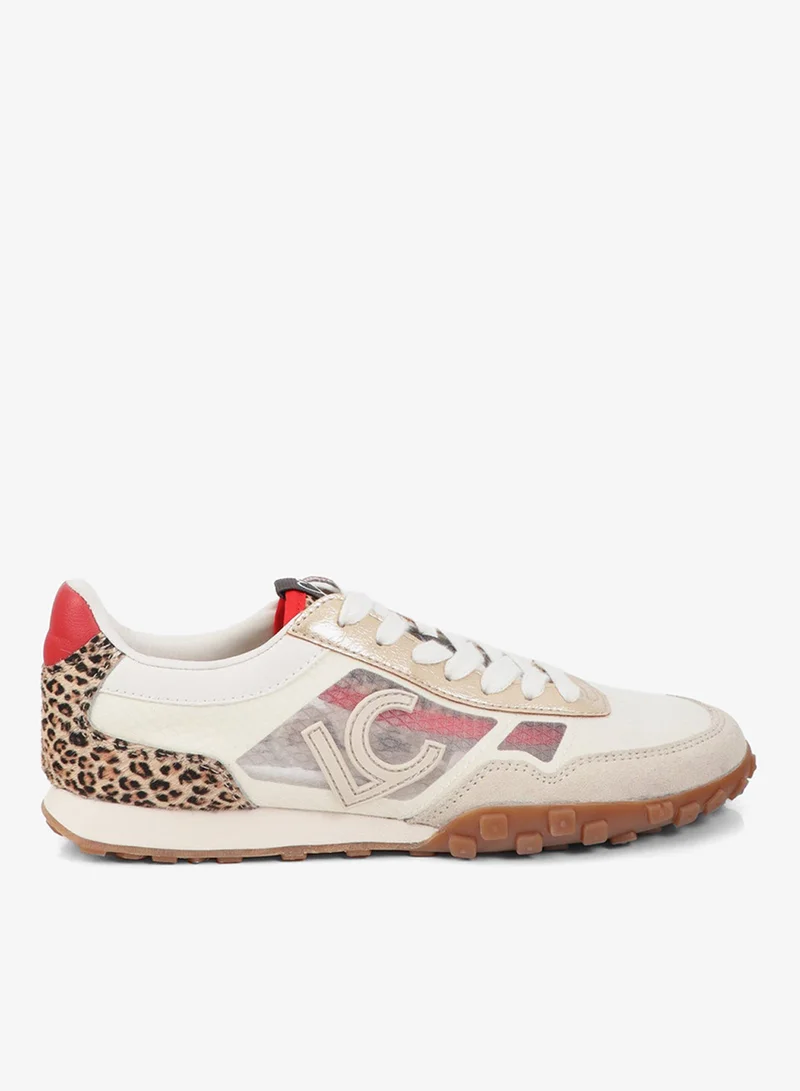Lola Casademunt Mesh and Fabric Sneakers