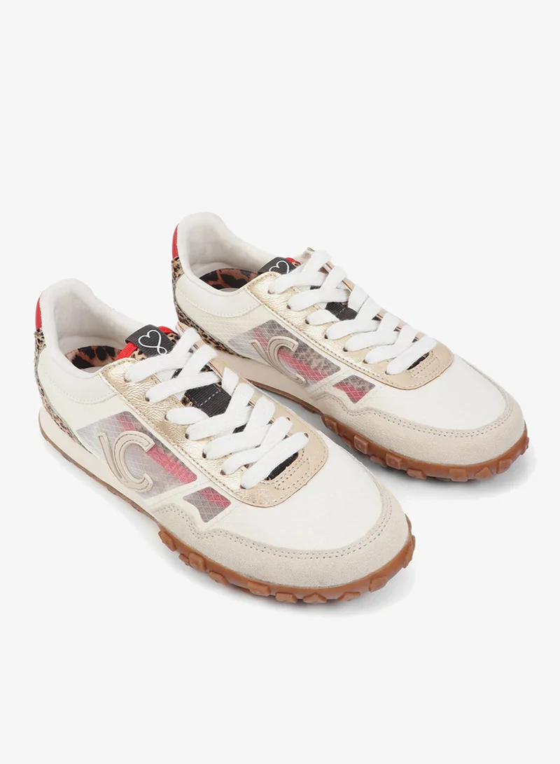 Lola Casademunt Mesh and Fabric Sneakers