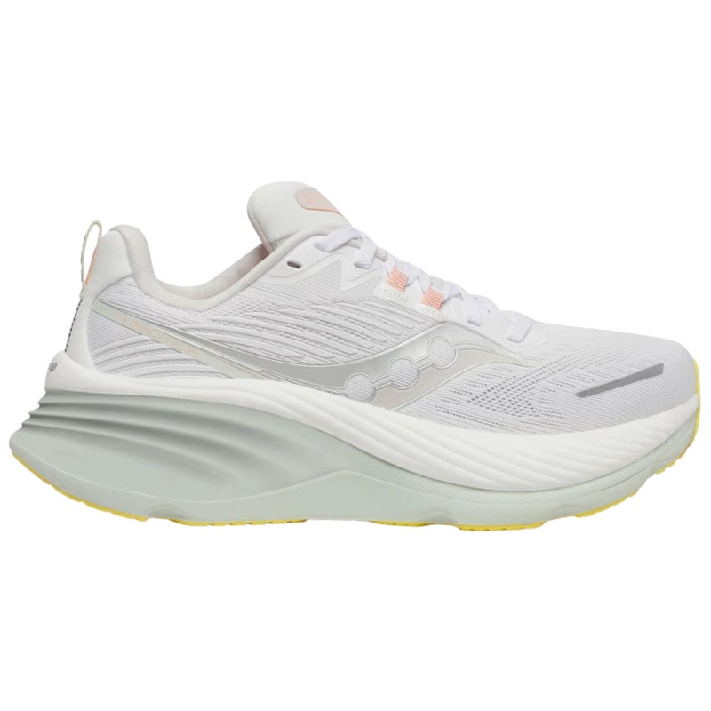Saucony Women's Hurricane 24 Sneaker, White/Foam, 11 - Image 4