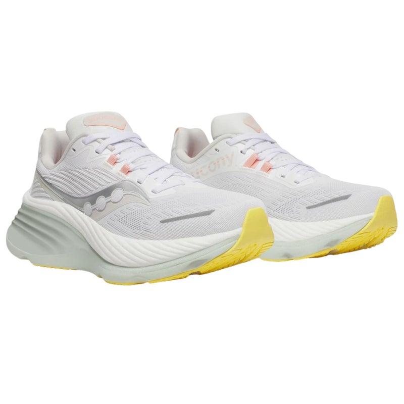Saucony Women's Hurricane 24 Sneaker, White/Foam, 11 - Image 5