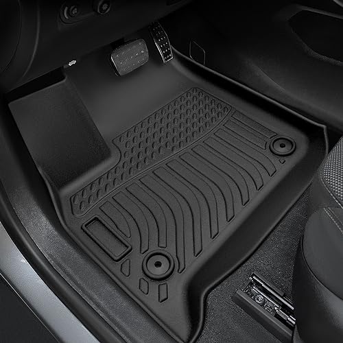 COTAZA for Chevy Traverse 2018-2023 Floor Mats & Cargo Liner ONLY for 7 Seats Bucket Seats, All Weather TPE Rubber Mats for Chevy/for Chevrolet Traverse Accessories (Fit 2024 Traverse Limited) - Image 4