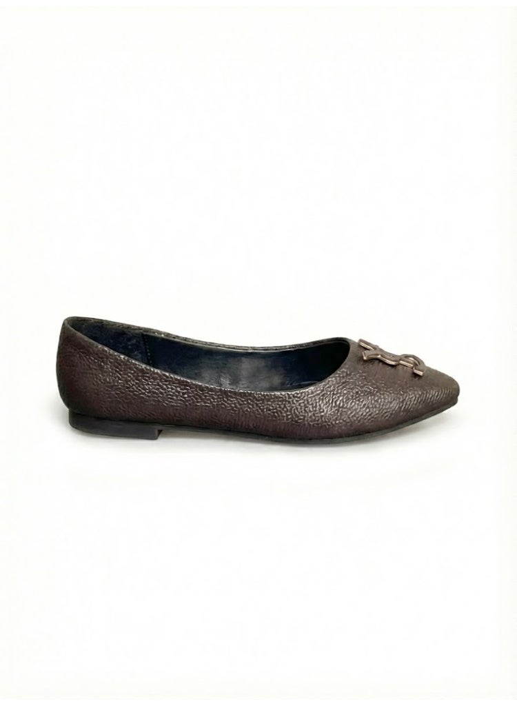 LIFESTYLISH Ballerina Flat Leather BN-511 - Brown - Image 3