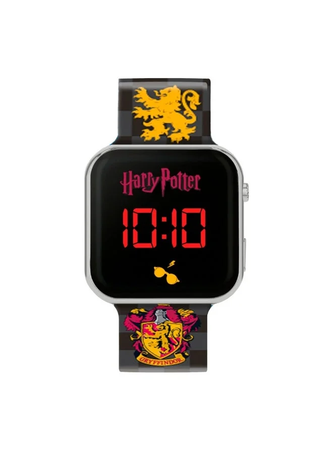 Harry Potter Harry Potter Black Printed Strap LED Watch - HP4118