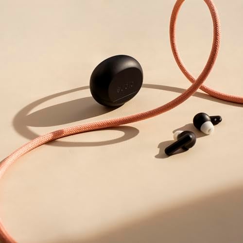 Sudio A3 Pro Noise Cancelling Earbuds – 25H Playtime, ANC, Multipoint Bluetooth Earphones 5.4, Clear Calls, IPX4 Sweat & Splash Resistant, USB-C Charging, Made from Recycled Plastics (Black) - Image 5
