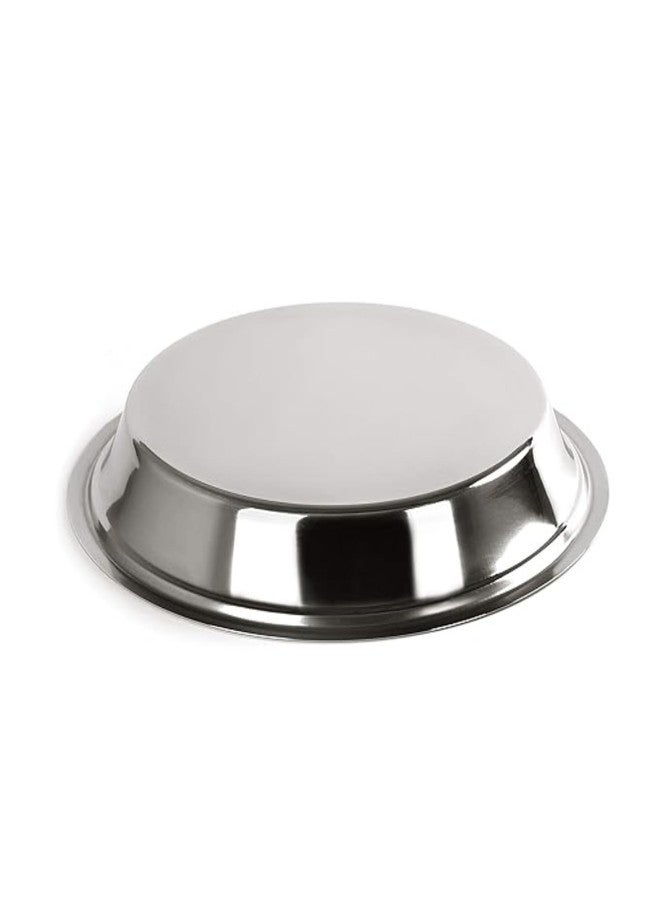 KITDOR Stainless Steel Atta Parat for Dough Kneading | Multipurpose Mixing Parat for Serving, Mixing & Storing | Dough Bowl for Kitchen (Regular, Small_(27CM)) - Image 5