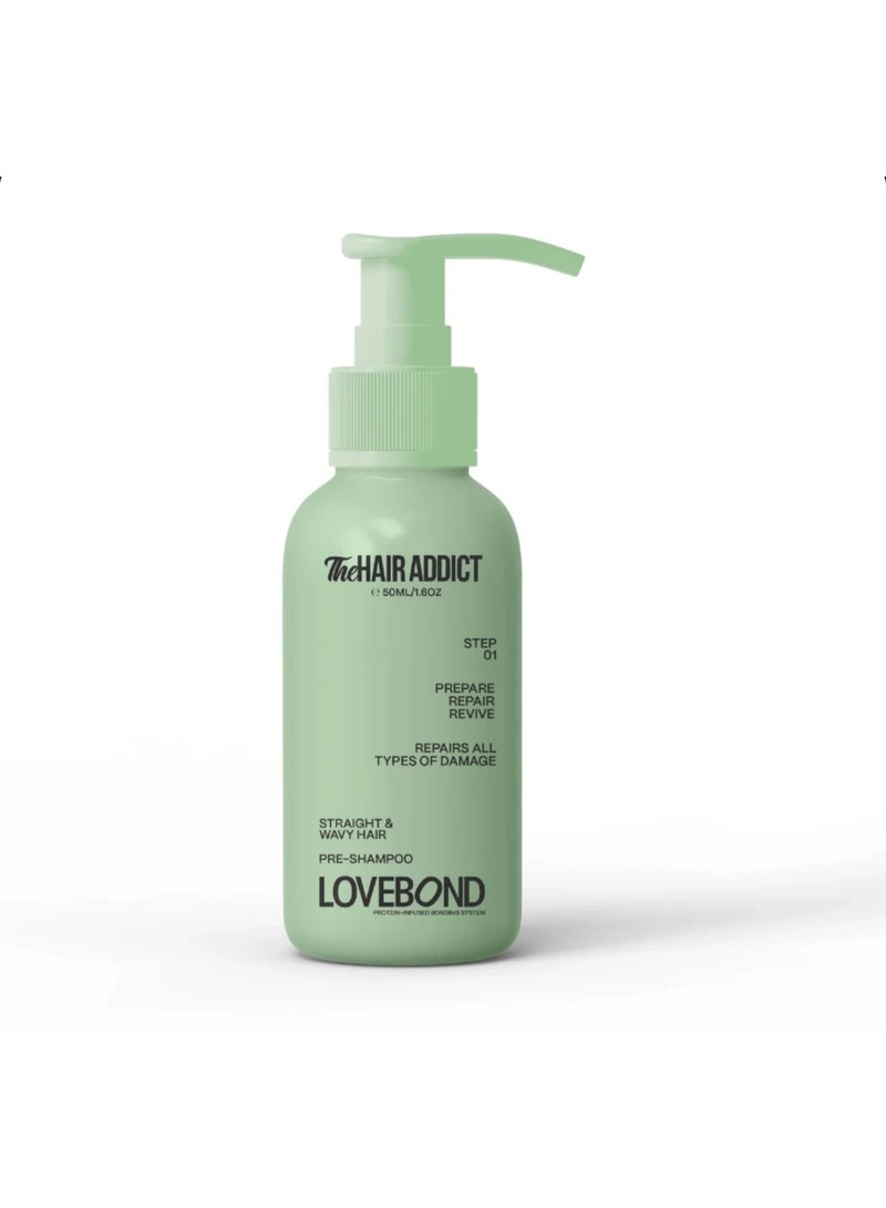 The Hair Addict LoveBond Pre-Shampoo 50ml - Image 1