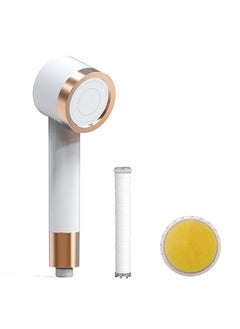 Swift High Pressure Shower filter with vitamin Water Saving Shower-head with Filter Beads and Handheld Spray Removes Chlorine & Harmful Pollutants  - Image 1