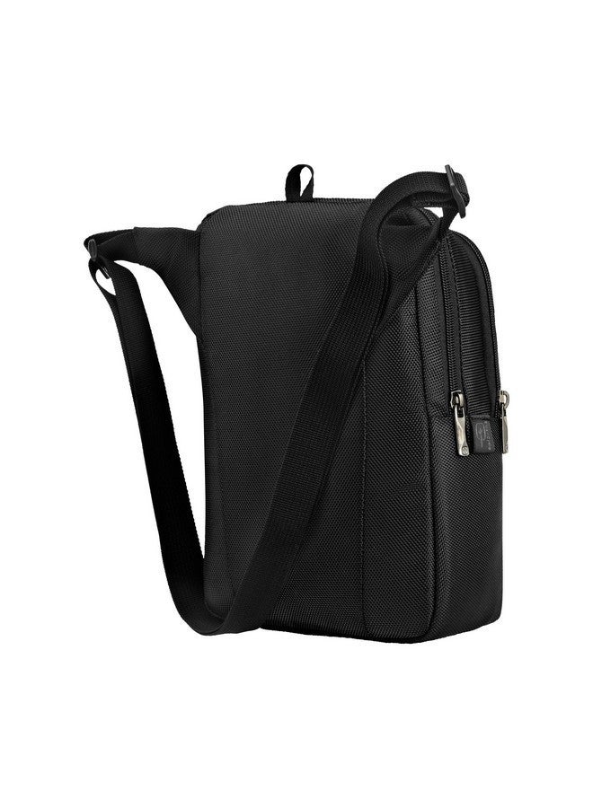 WENGER, BC First, Vertical Crossbody Bag, Black Swiss Designed-Blend of Style and Function, 612273 - Image 5