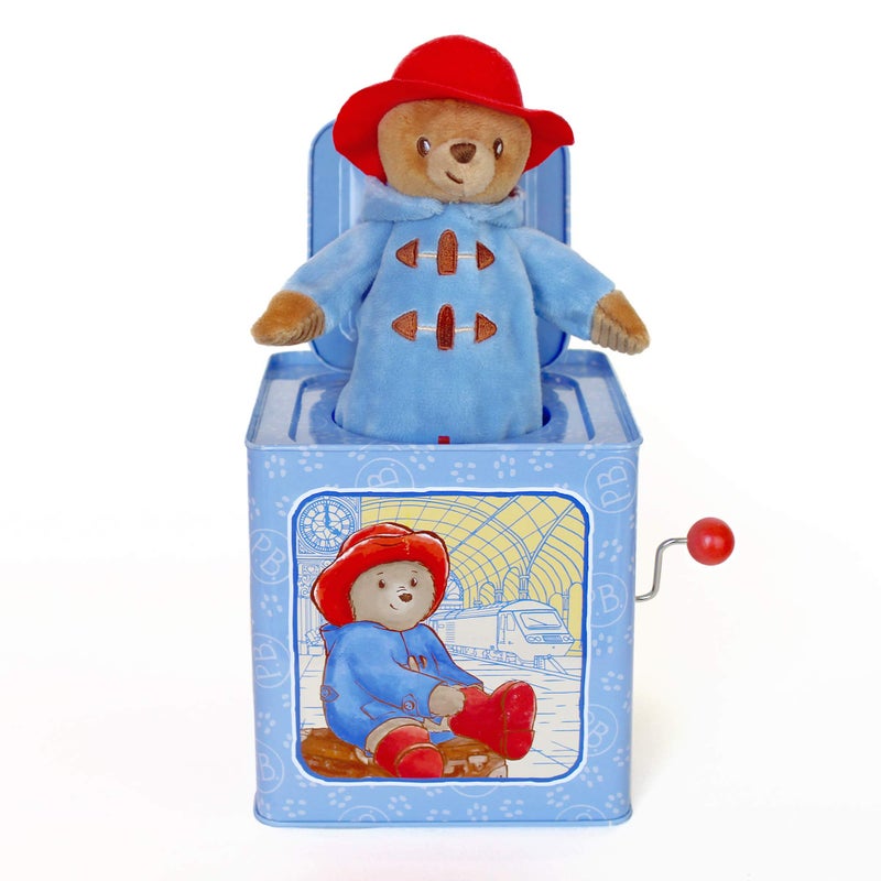 YOTTOY Paddington Bear Collection  Paddington for Baby JackinTheBox Infant Plush Toy with Music - Image 3